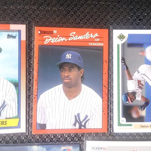 Deion Sanders 7x Card Lot (Rookies,FSU,Multisports) - Picture 4 of 12